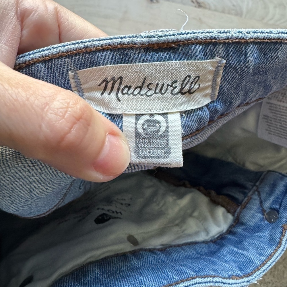 Madewell curvy perfect vintage Jean size 27 like new condition - Picture 5 of 5